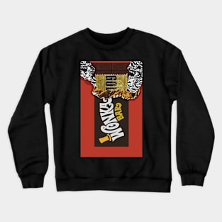 Willy Wonka Bar Golden Ticket Illustration Crewneck Sweatshirt